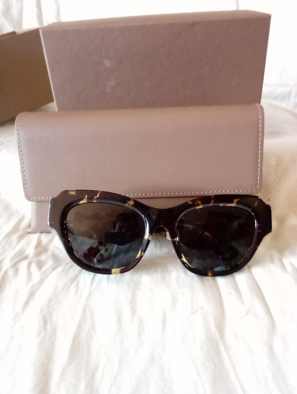 Burberry BE4423 4106/87 Dark Havana Grey Sunglasses 52mm